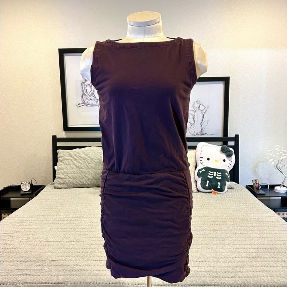 Athletes Ruched Sleeveless Dress